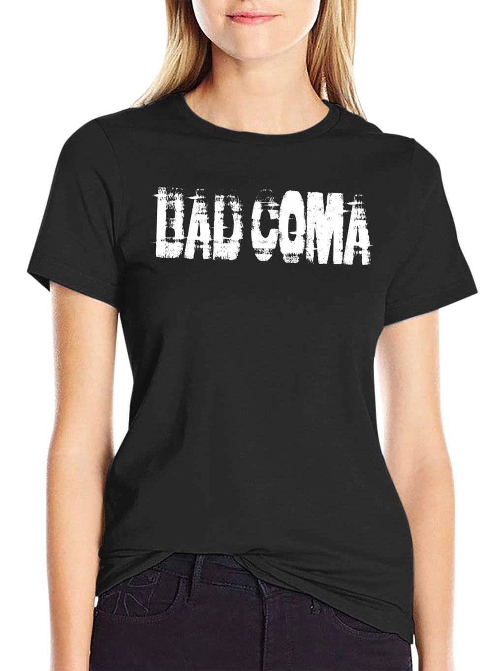 Bad Coma Graphic T-Shirt Black
