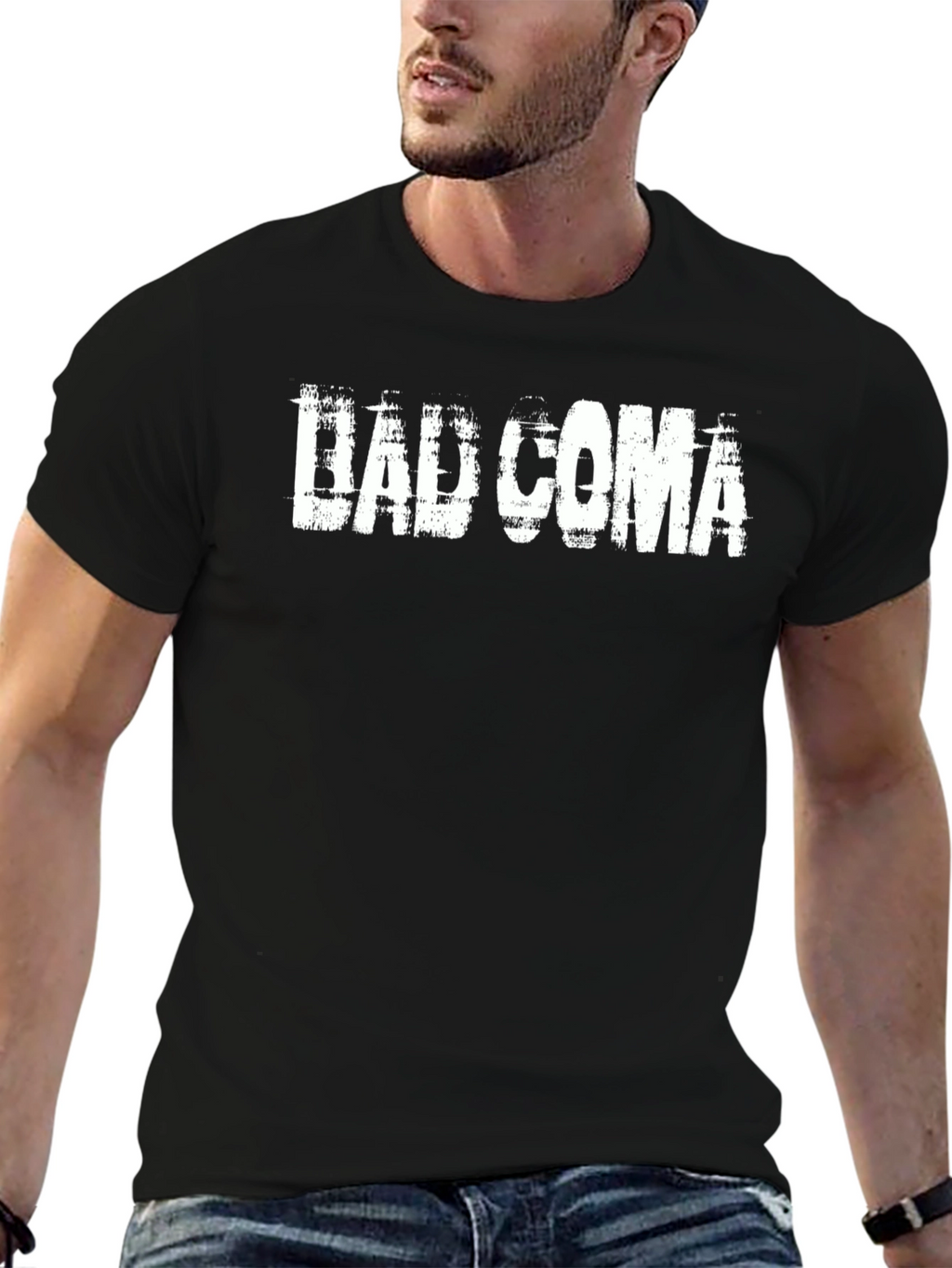 Bad Coma Graphic T-Shirt Black