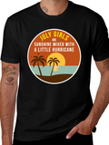 July Girls Sunshine & Hurricane Black T-Shirt