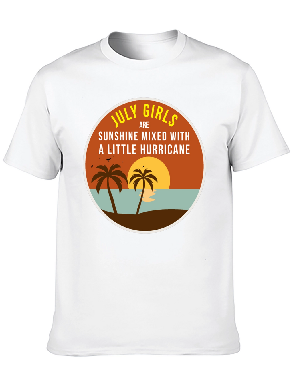 July Girls Sunshine & Hurricane Black T-Shirt