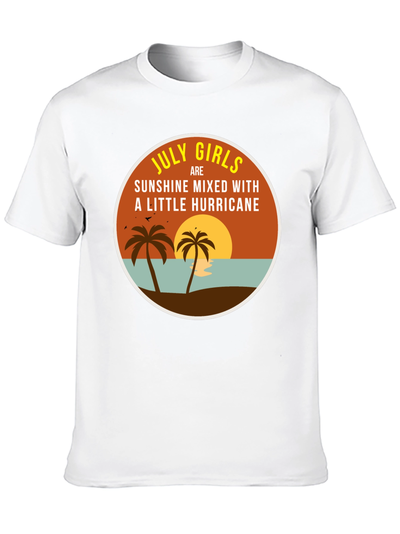 July Girls Sunshine & Hurricane Black T-Shirt