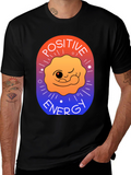 Positive Energy Graphic T-Shirt - Soft Cotton Blend
