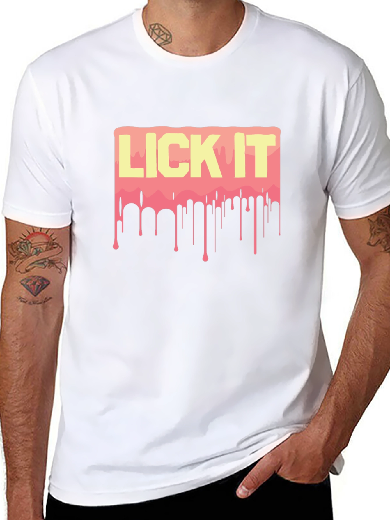 Lick It Graphic Tee - Bold & Edgy Style