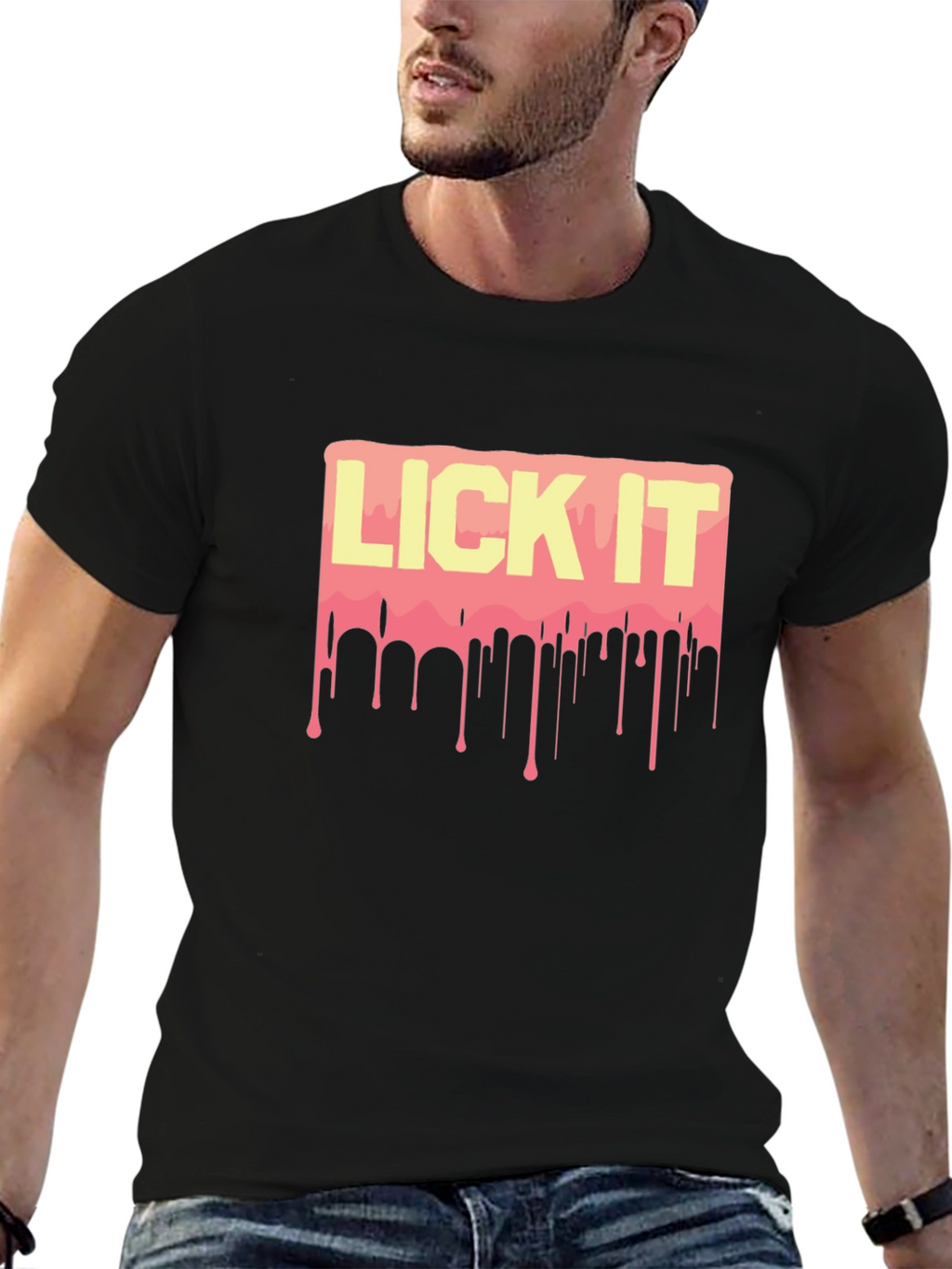 Lick It Graphic Tee - Bold & Edgy Style
