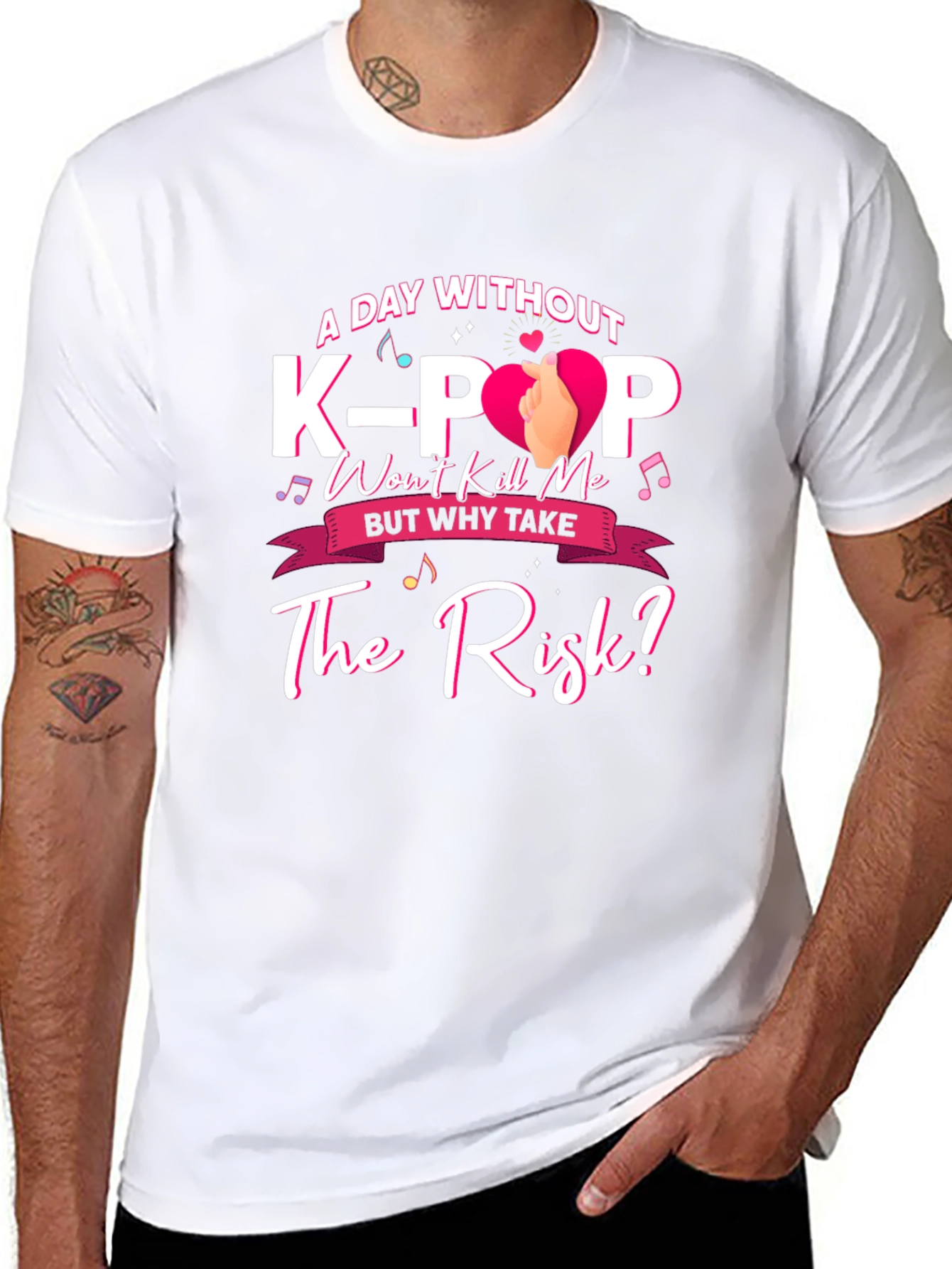 A Day Without K-Pop T-Shirt