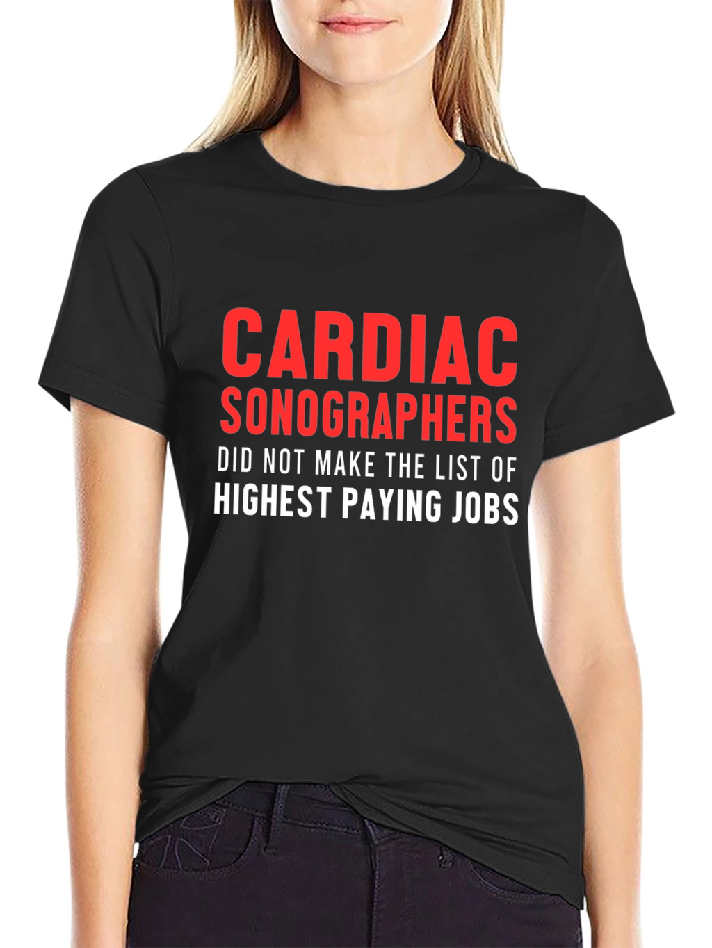 Cardiac Sonographers T-Shirt - Funny Job Profession Tee