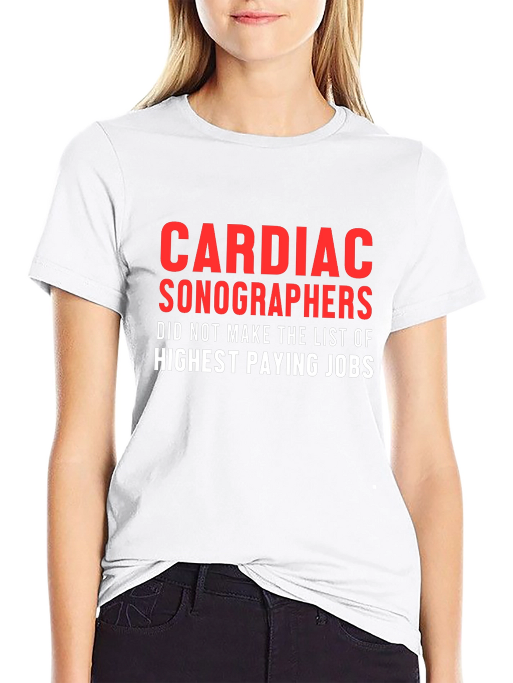 Cardiac Sonographers T-Shirt - Funny Job Profession Tee