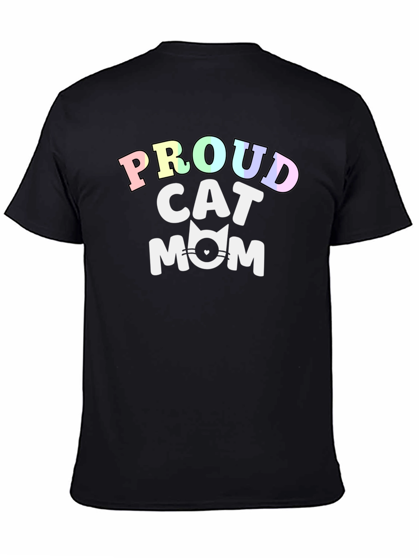 Proud Cat Mom T-Shirt - Cute Feline Lover Tee