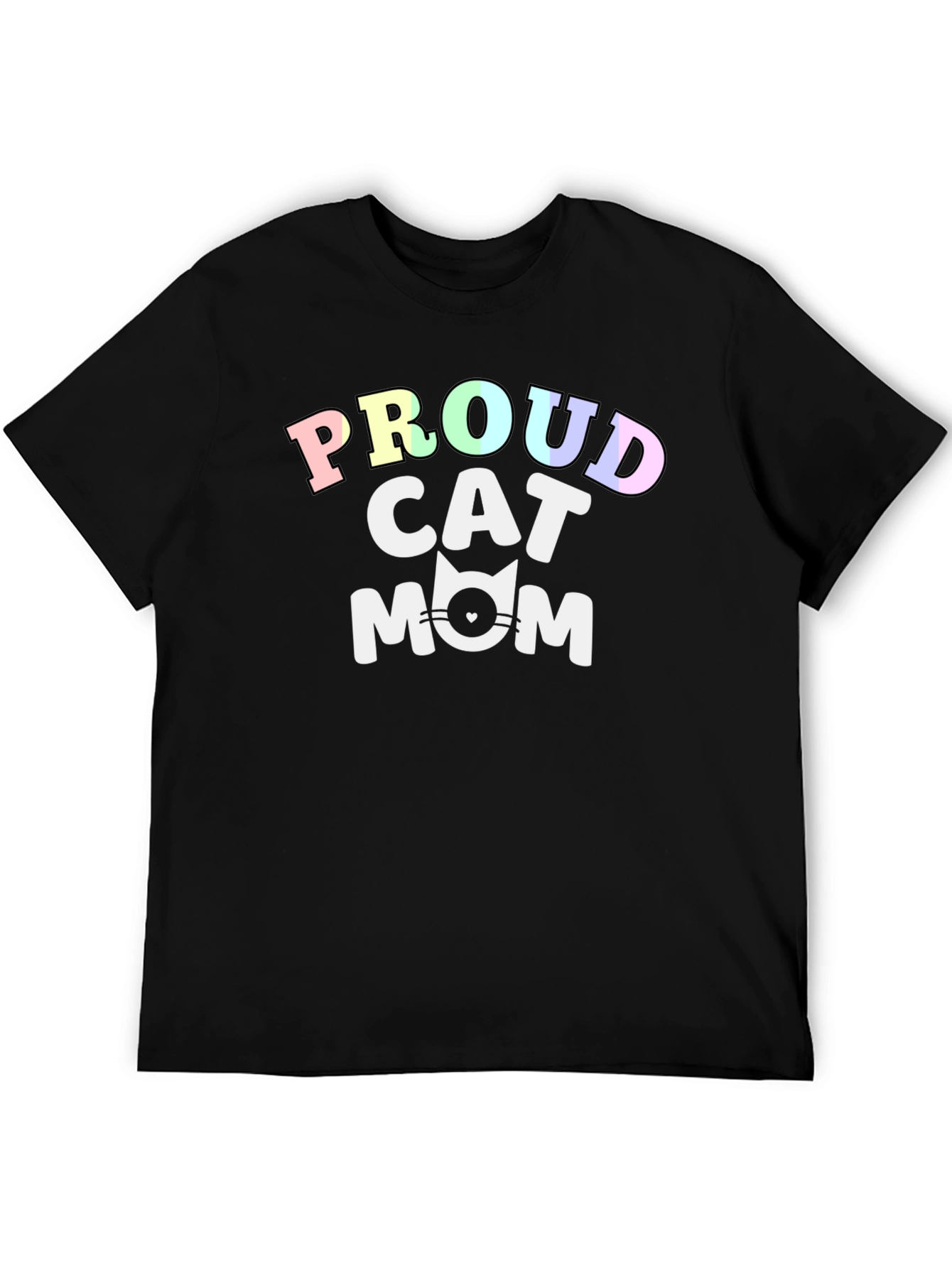 Proud Cat Mom T-Shirt - Cute Feline Lover Tee