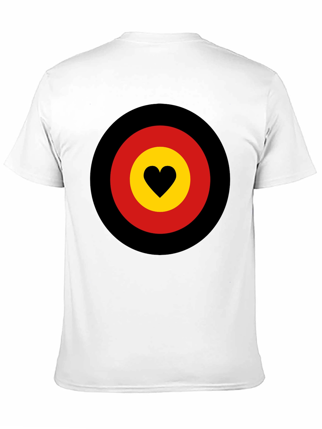 Heart Target Graphic Tee - Black