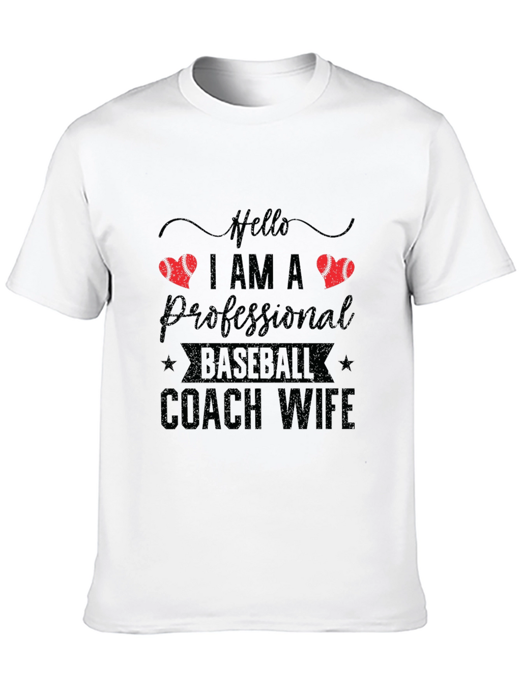 Baseball Coach Wife Graphic Tee