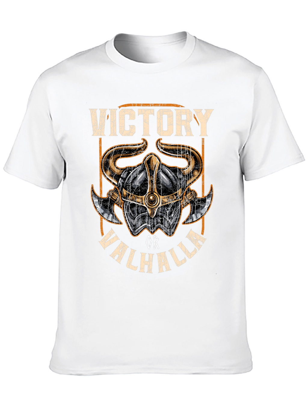 Victory or Valhalla Viking Graphic Tee