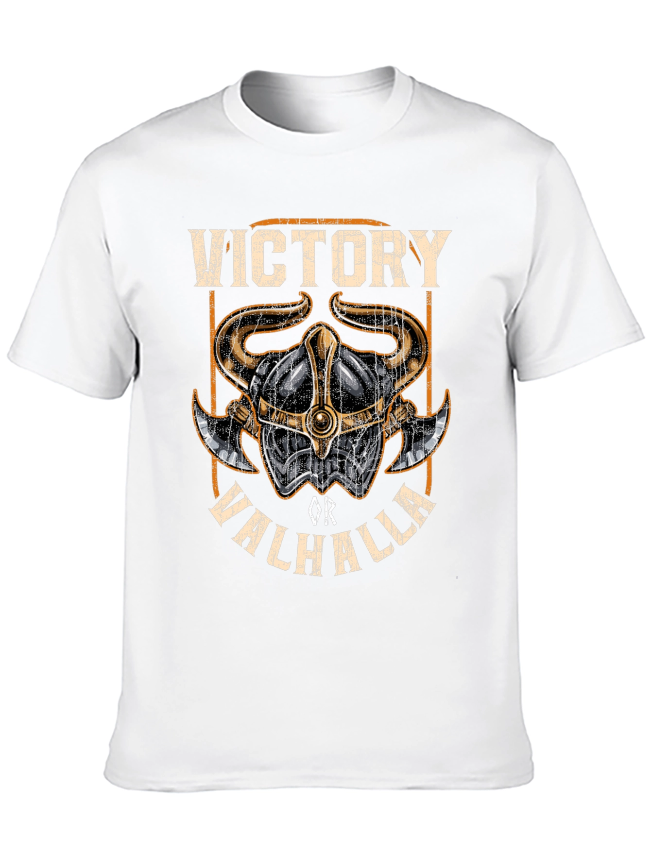 Victory or Valhalla Viking Graphic Tee