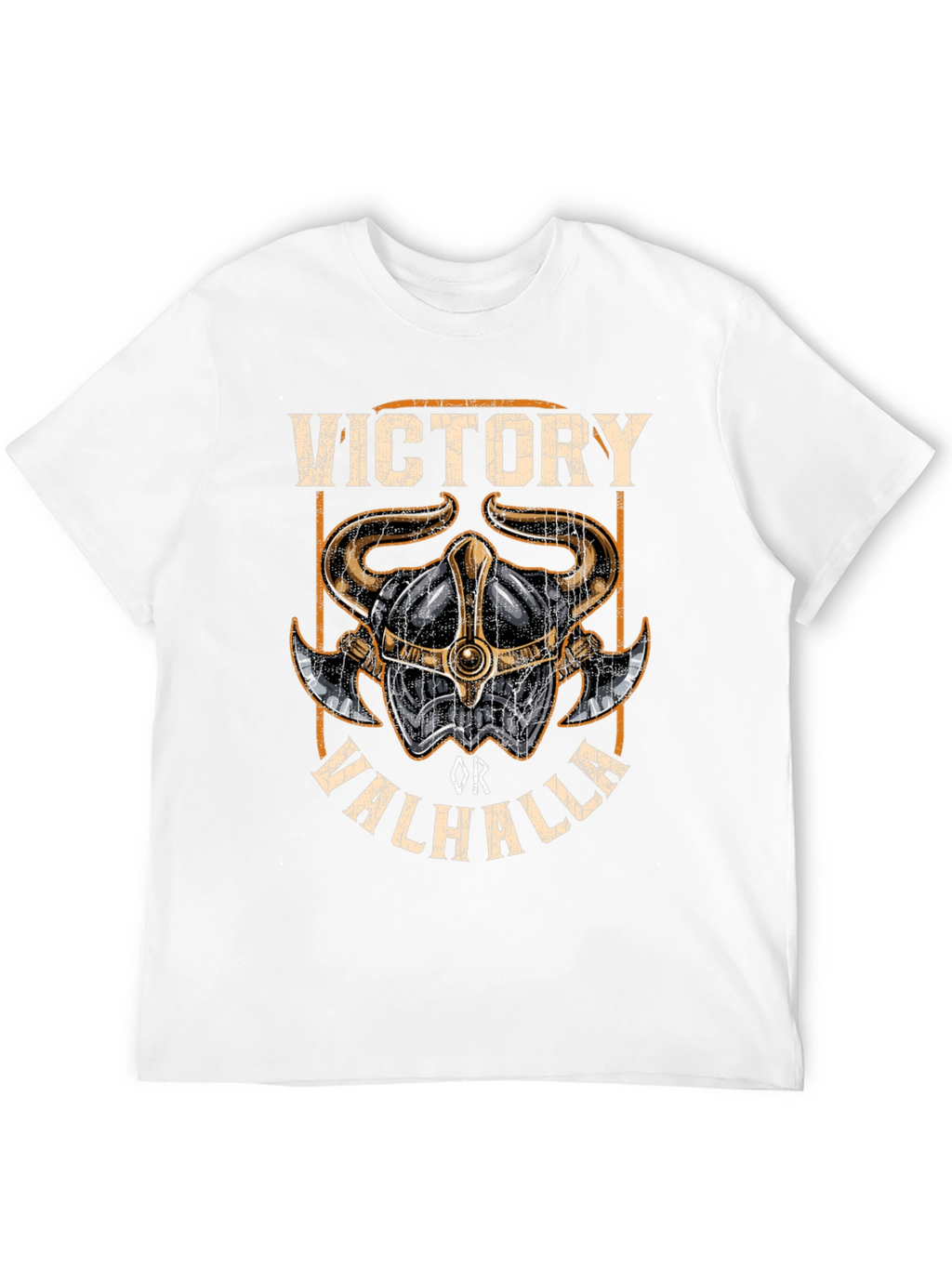 Victory or Valhalla Viking Graphic Tee