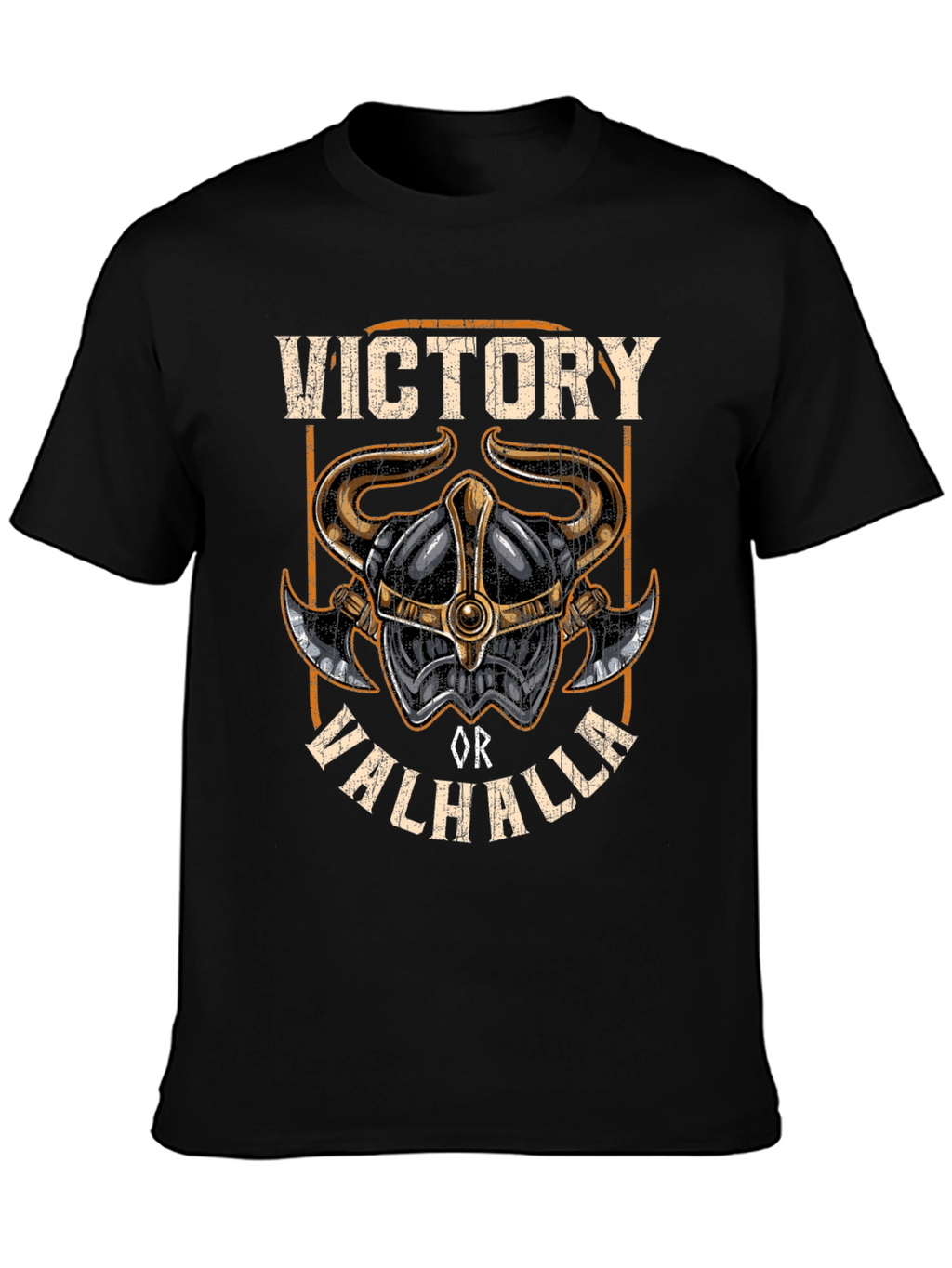 Victory or Valhalla Viking Graphic Tee