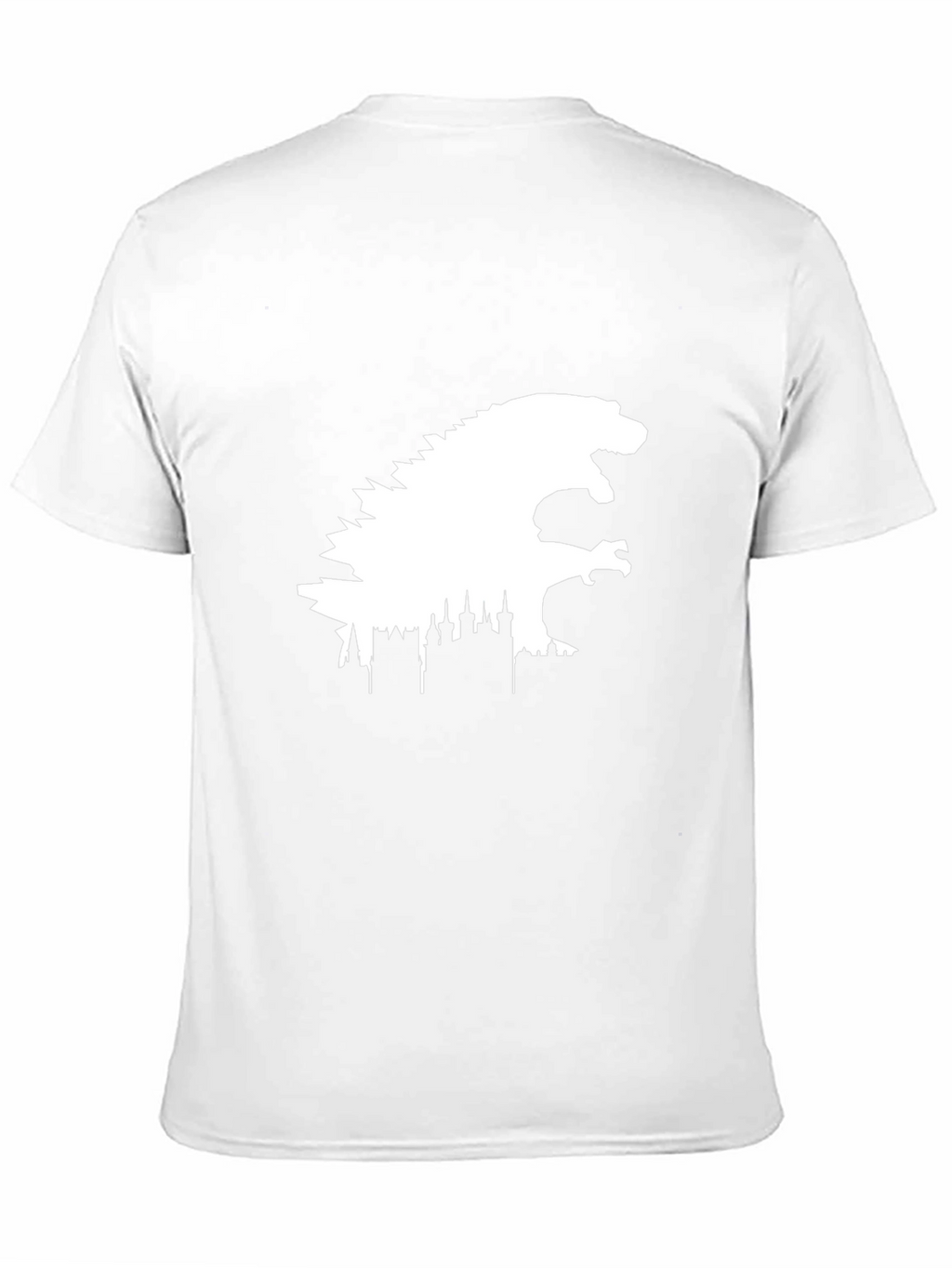 Godzilla Cityscape Graphic Tee - Black