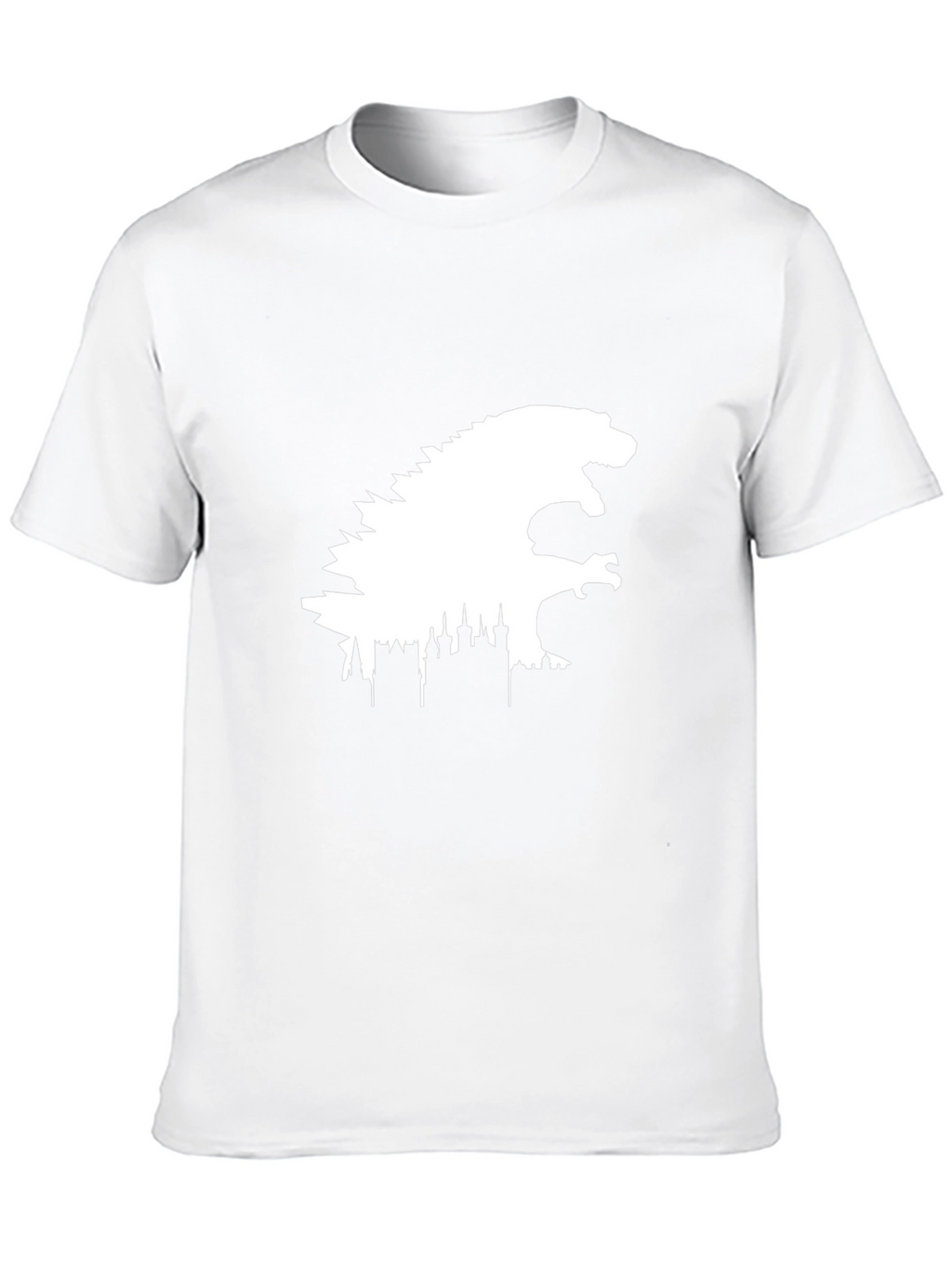 Godzilla Cityscape Graphic Tee - Black