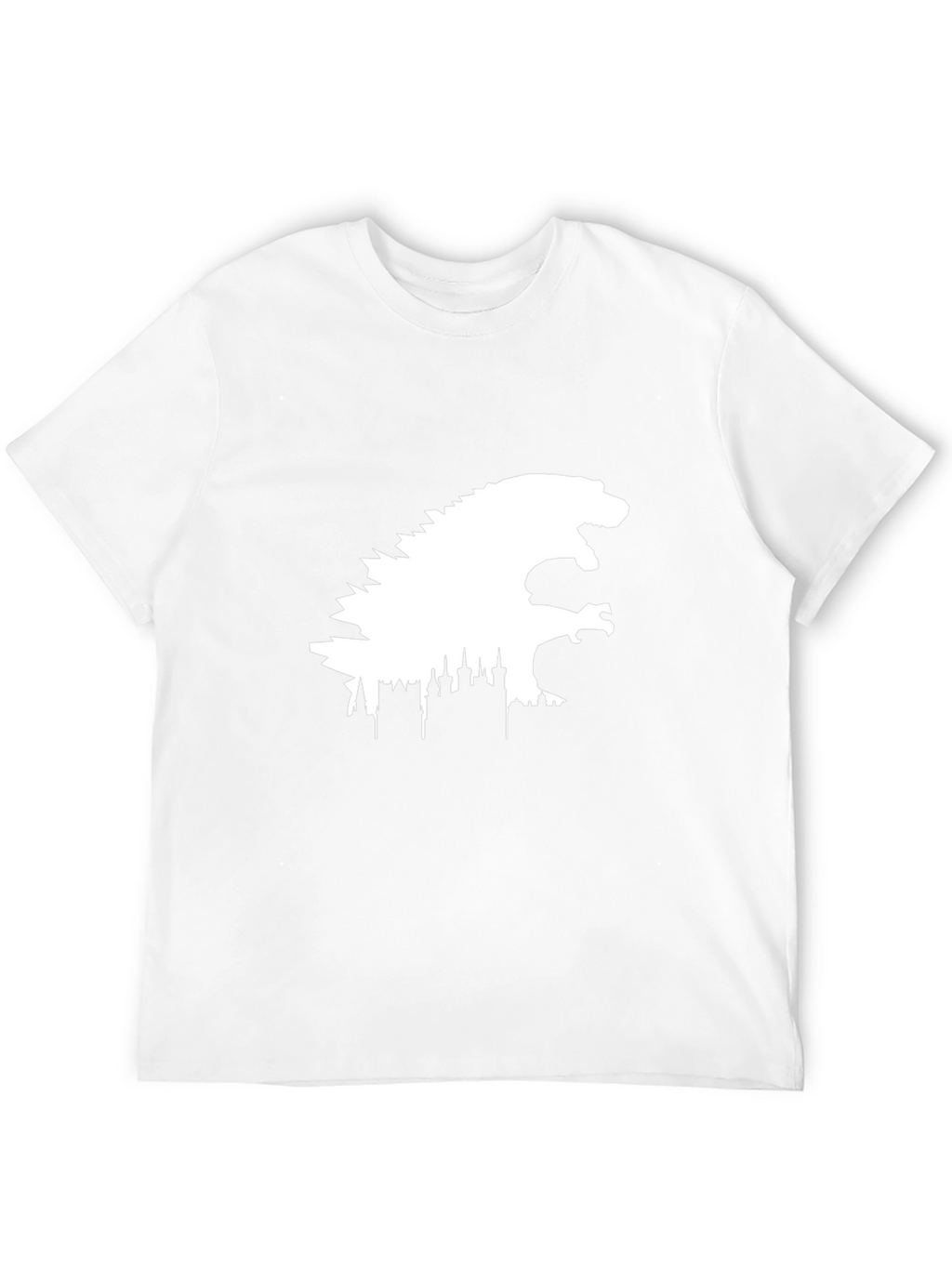 Godzilla Cityscape Graphic Tee - Black
