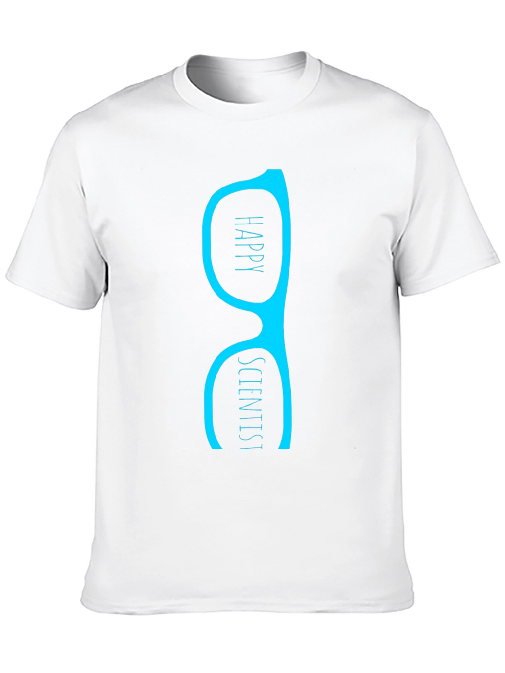 Happy Scientist T-Shirt - Black Graphic Tee