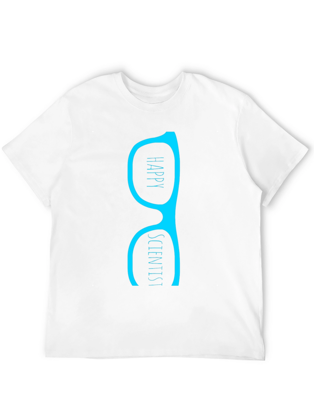 Happy Scientist T-Shirt - Black Graphic Tee