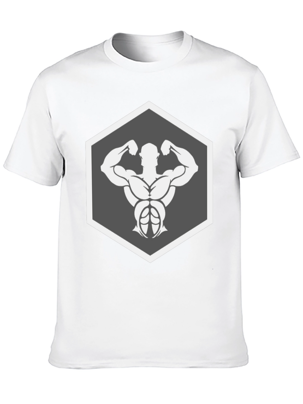 Muscle Man Black T-Shirt
