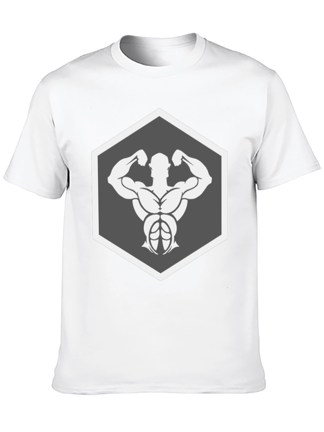 Muscle Man Black T-Shirt
