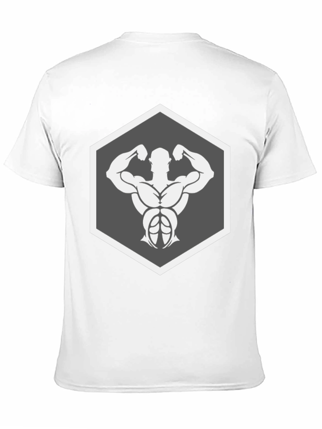 Muscle Man Black T-Shirt