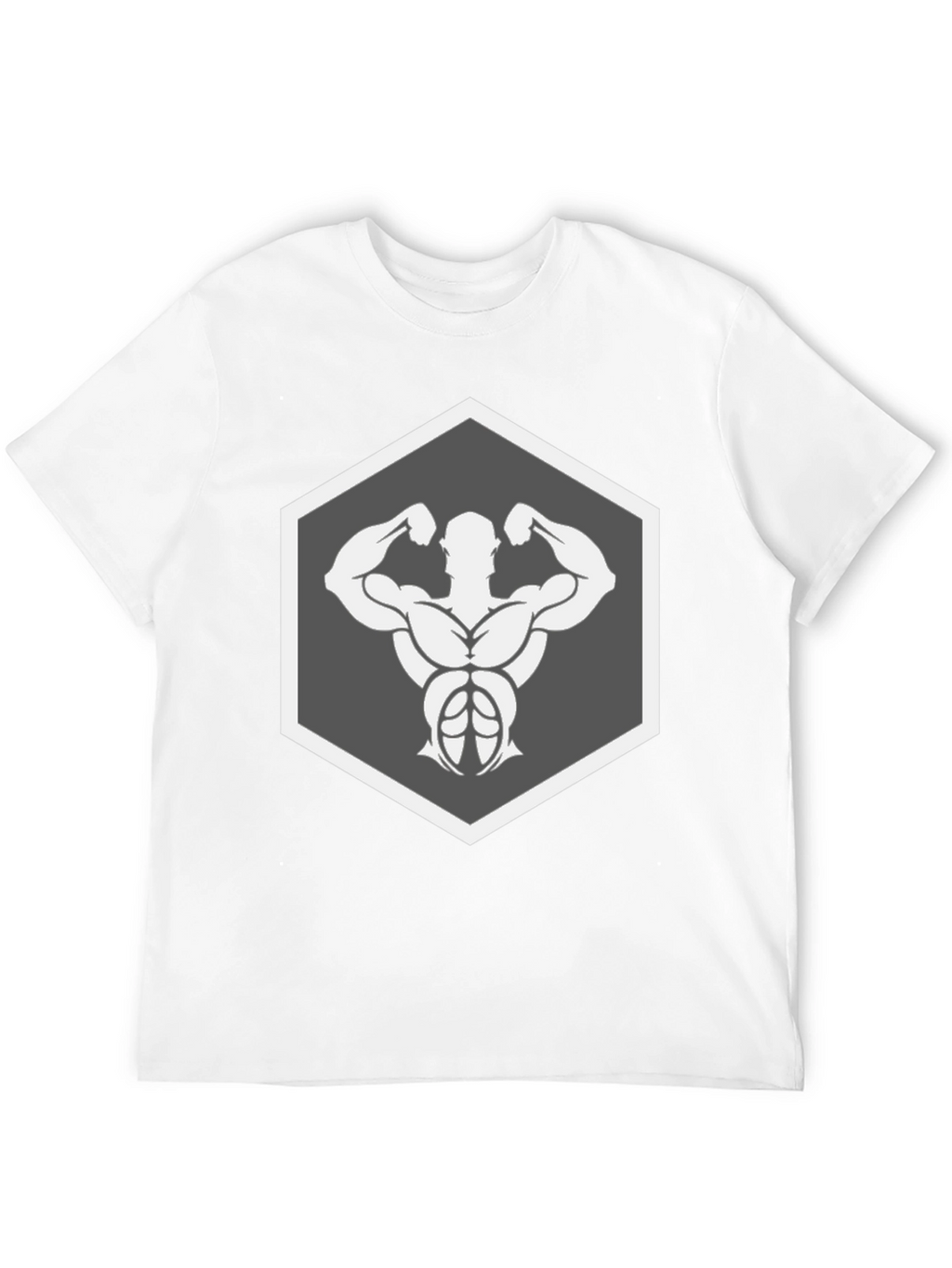 Muscle Man Black T-Shirt