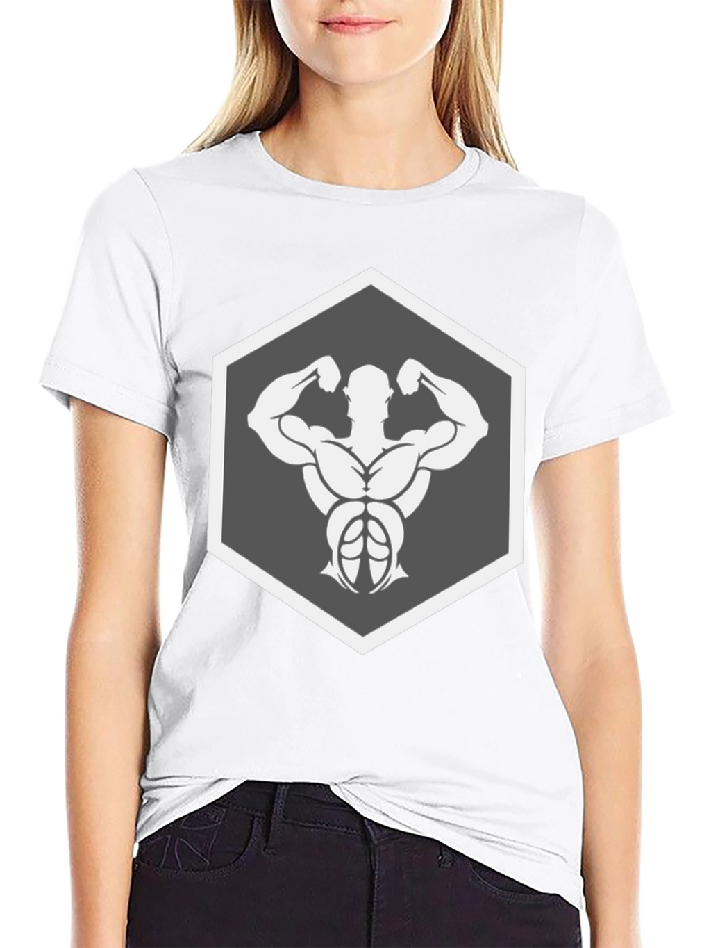 Muscle Man Black T-Shirt