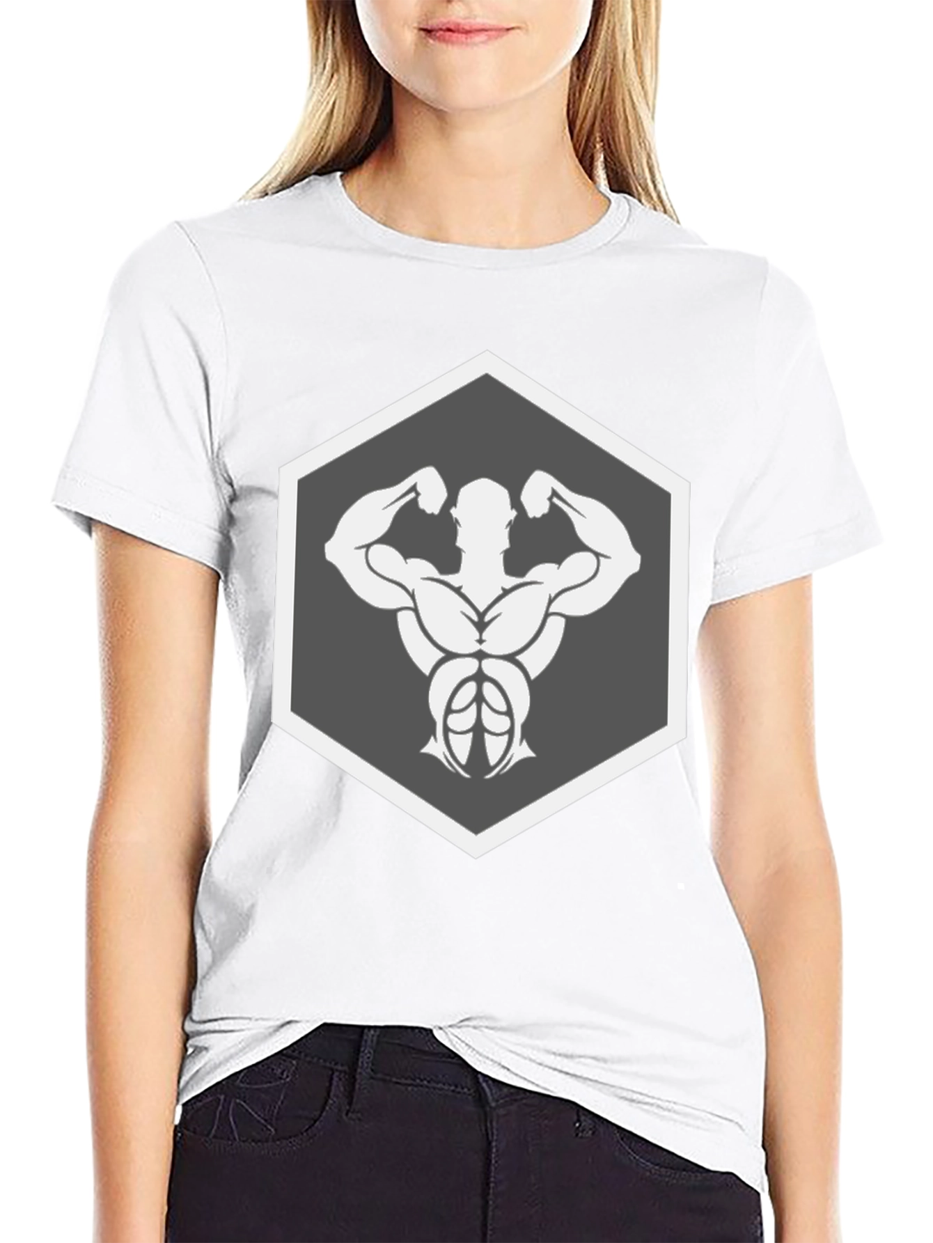 Muscle Man Black T-Shirt