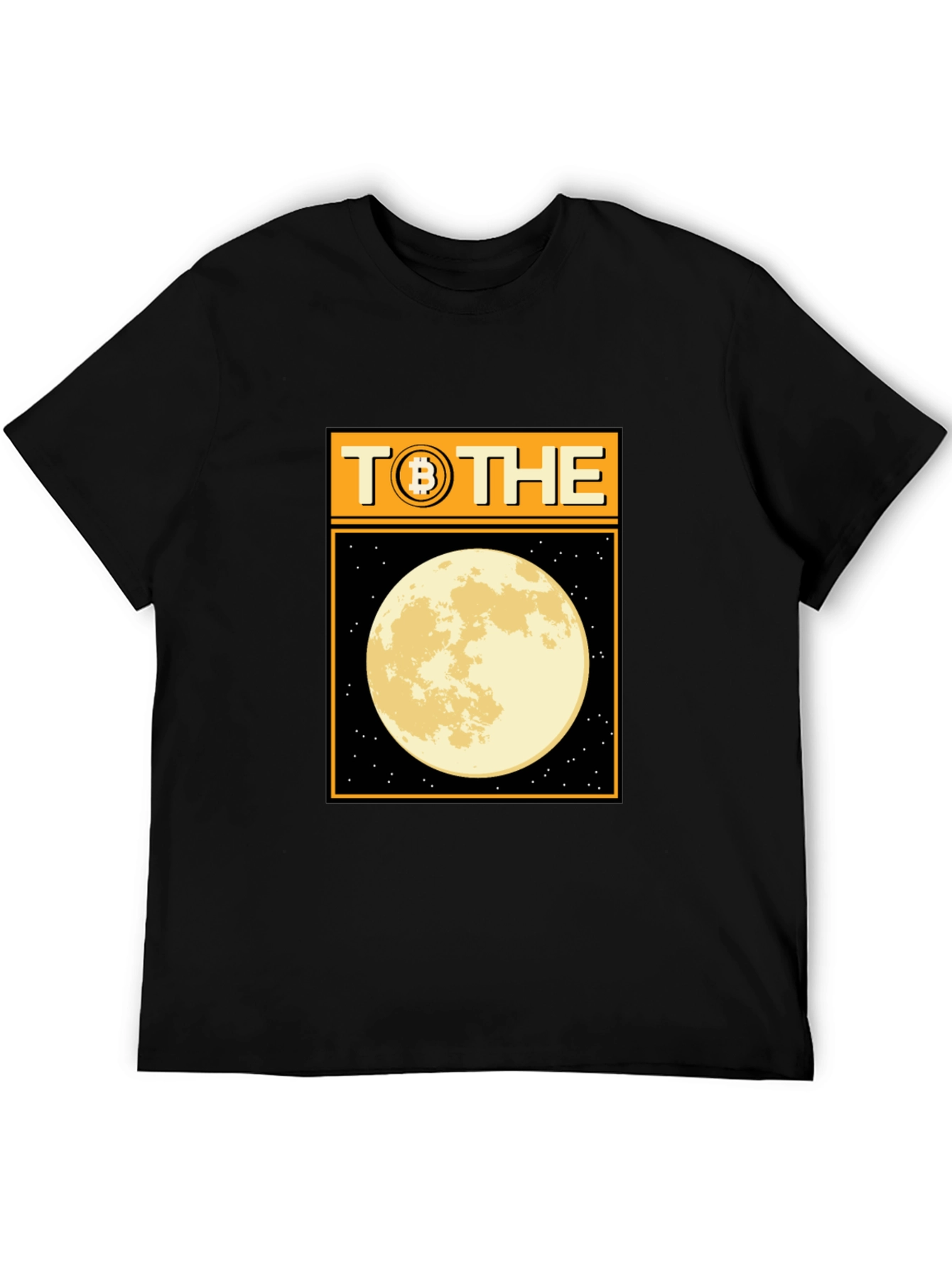 Bitcoin to the Moon Graphic Tee - Crypto HODL T-Shirt