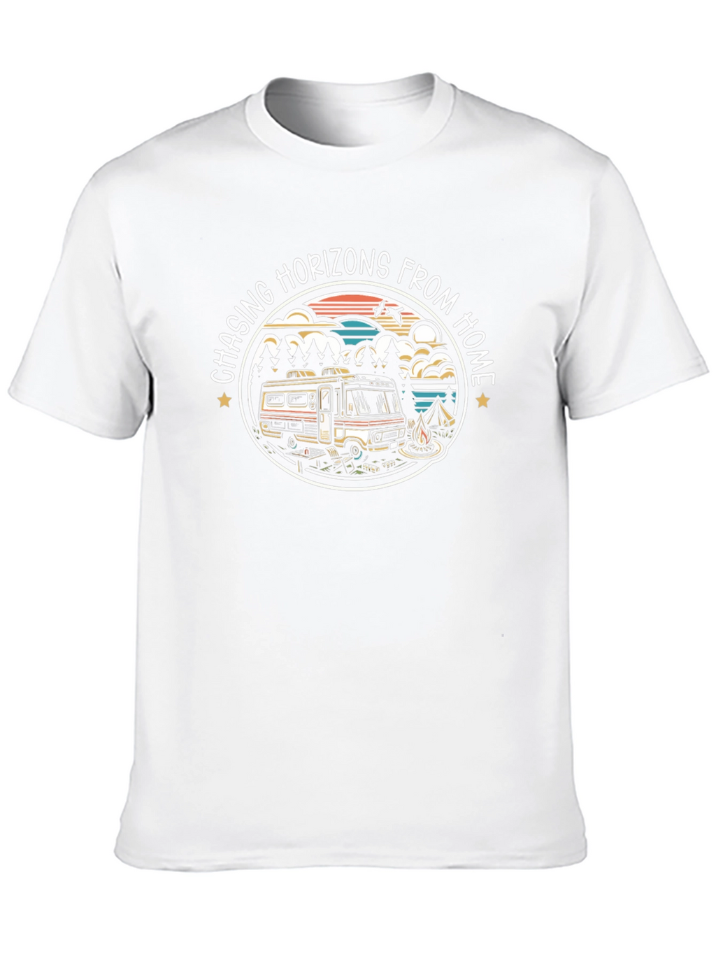 Chasing Horizons RV Camping T-Shirt