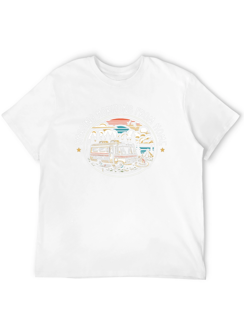 Chasing Horizons RV Camping T-Shirt
