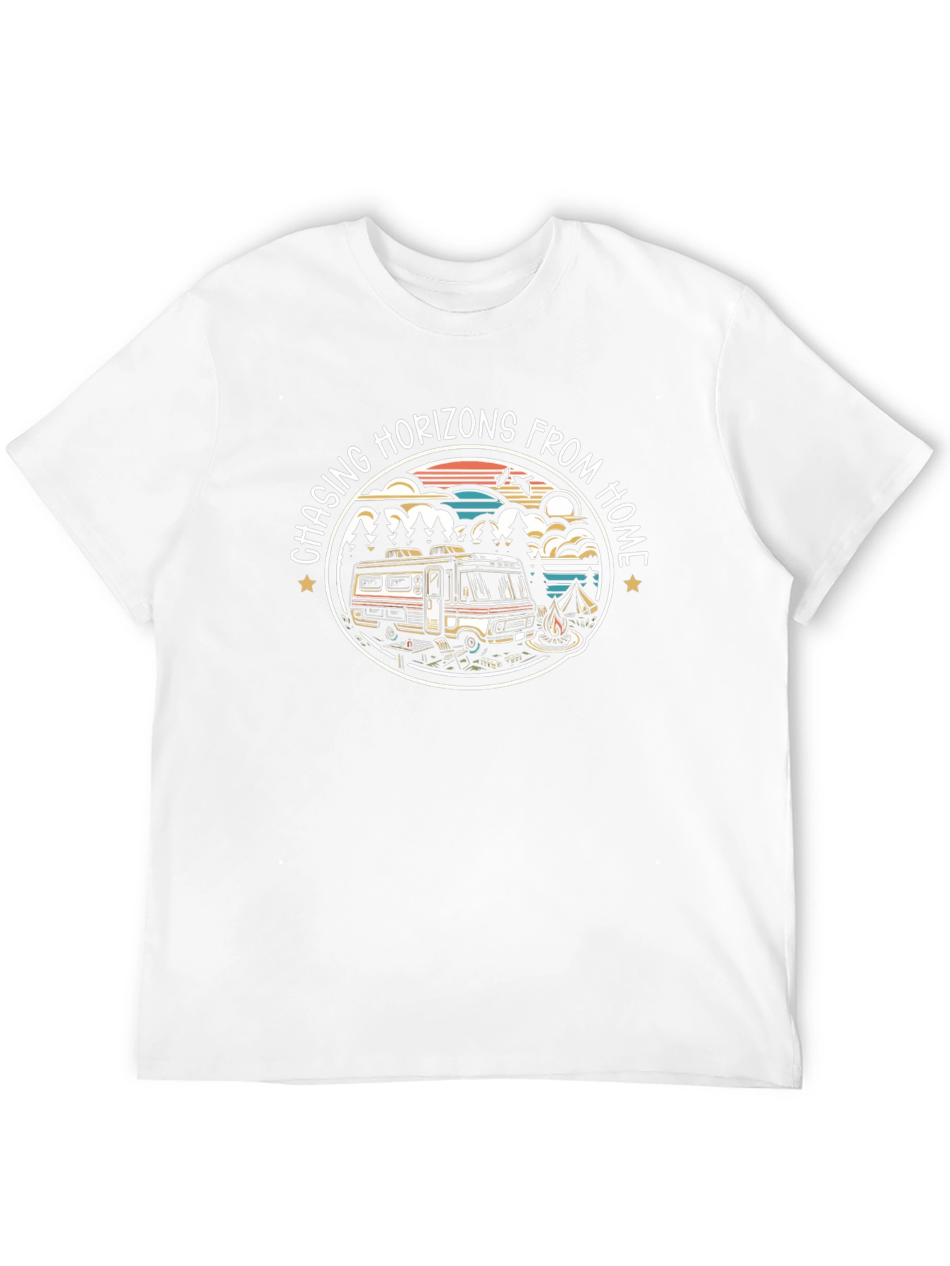 Chasing Horizons RV Camping T-Shirt