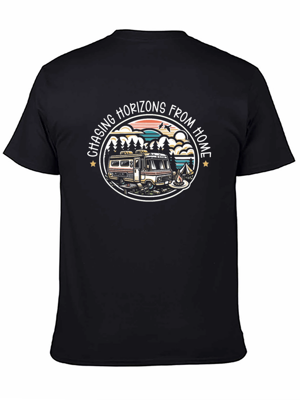 Chasing Horizons RV Camping T-Shirt