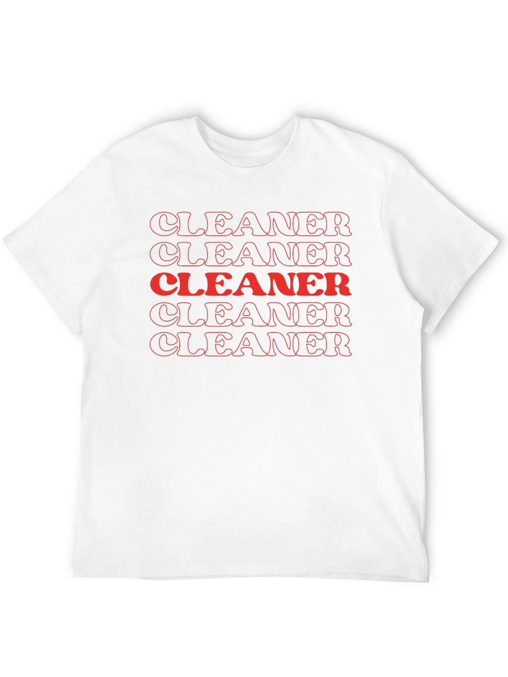 Cleaner Retro Graphic T-Shirt