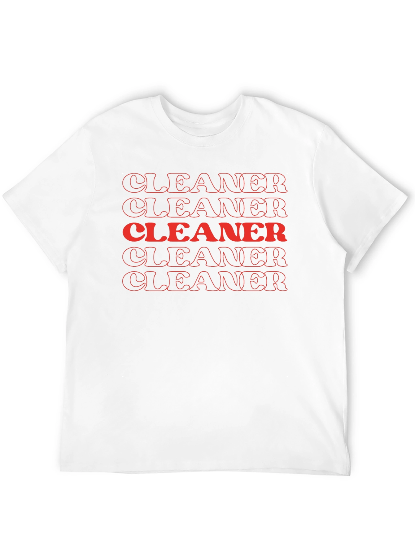 Cleaner Retro Graphic T-Shirt