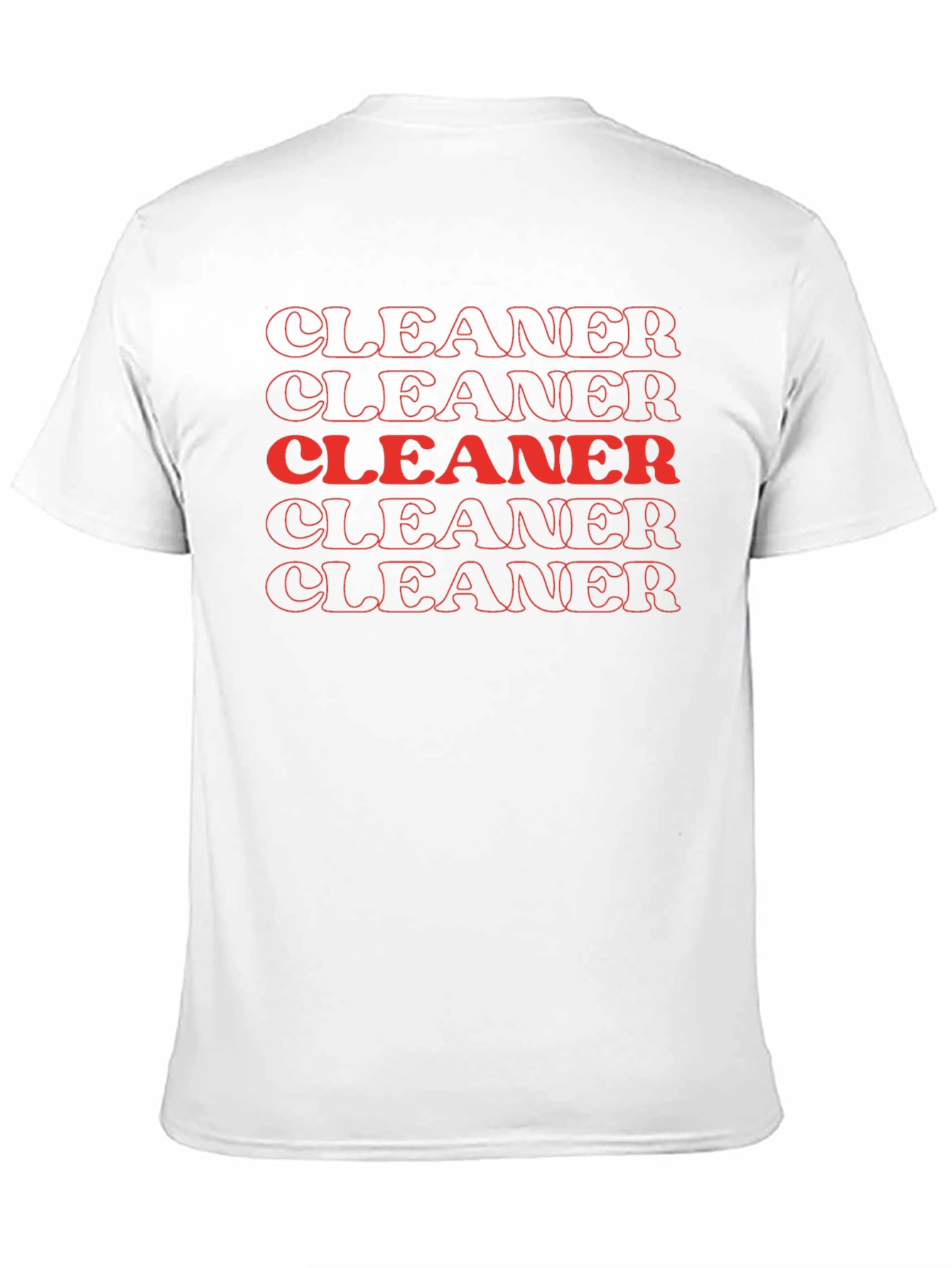 Cleaner Retro Graphic T-Shirt