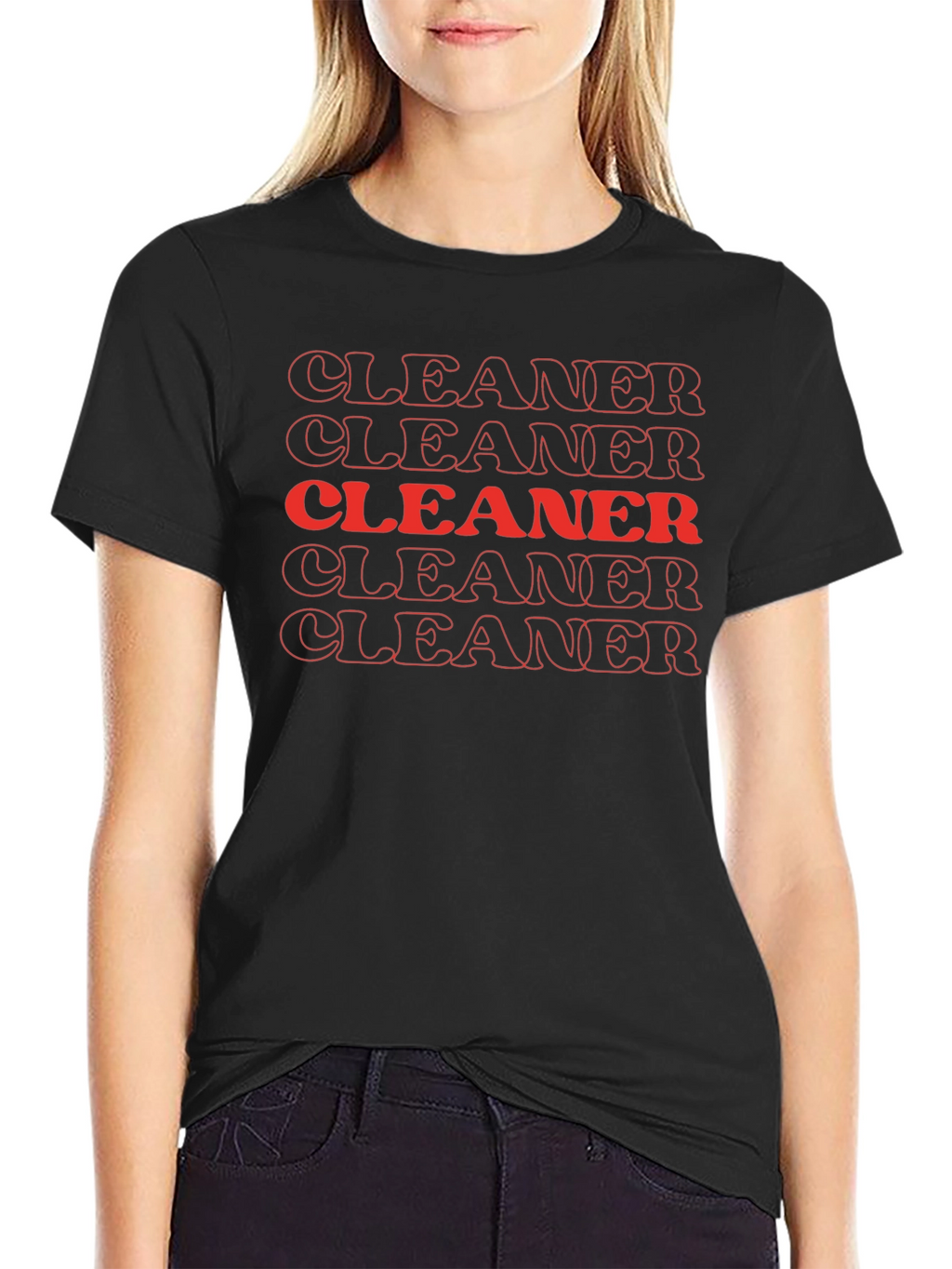 Cleaner Retro Graphic T-Shirt