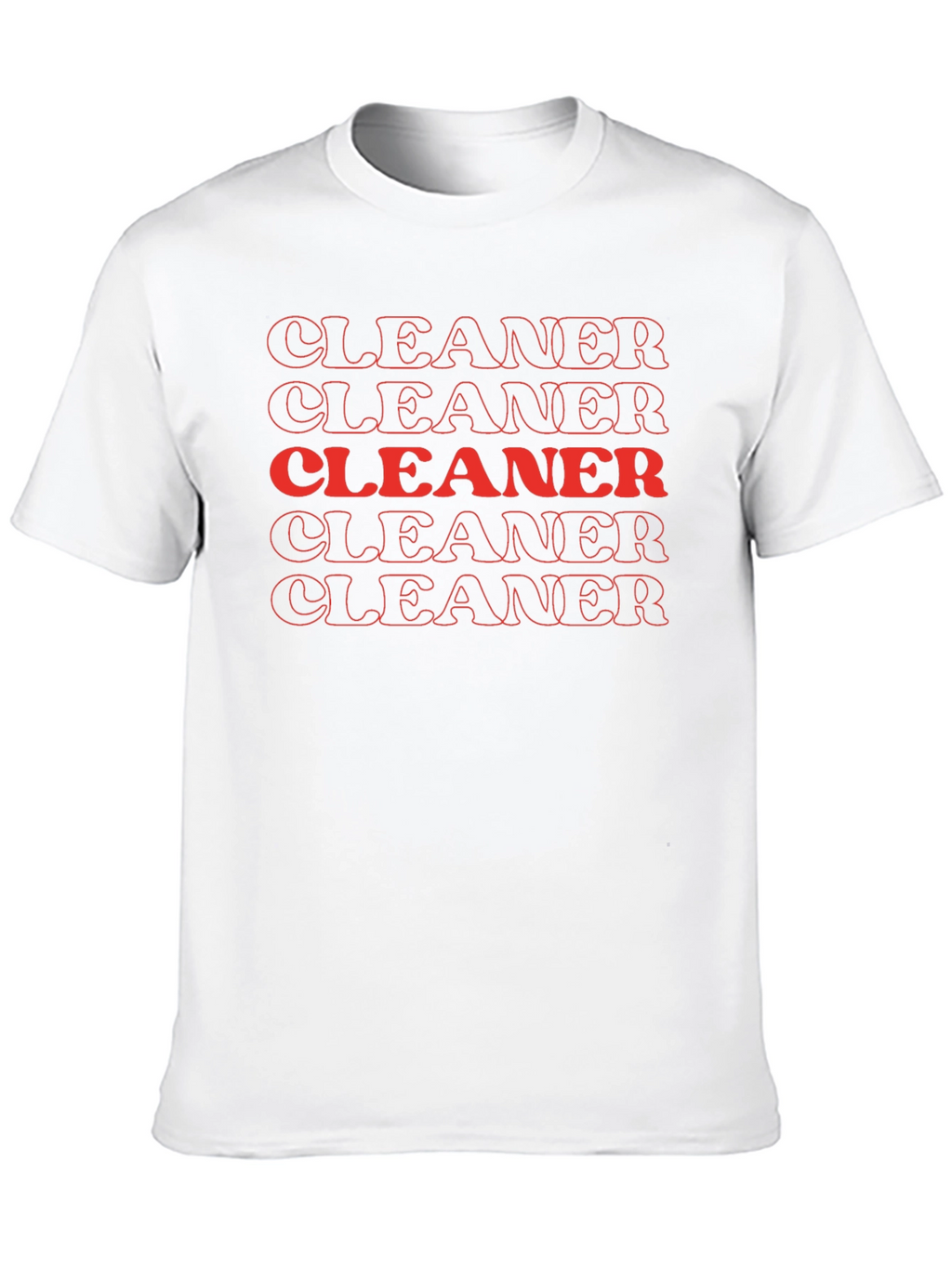 Cleaner Retro Graphic T-Shirt