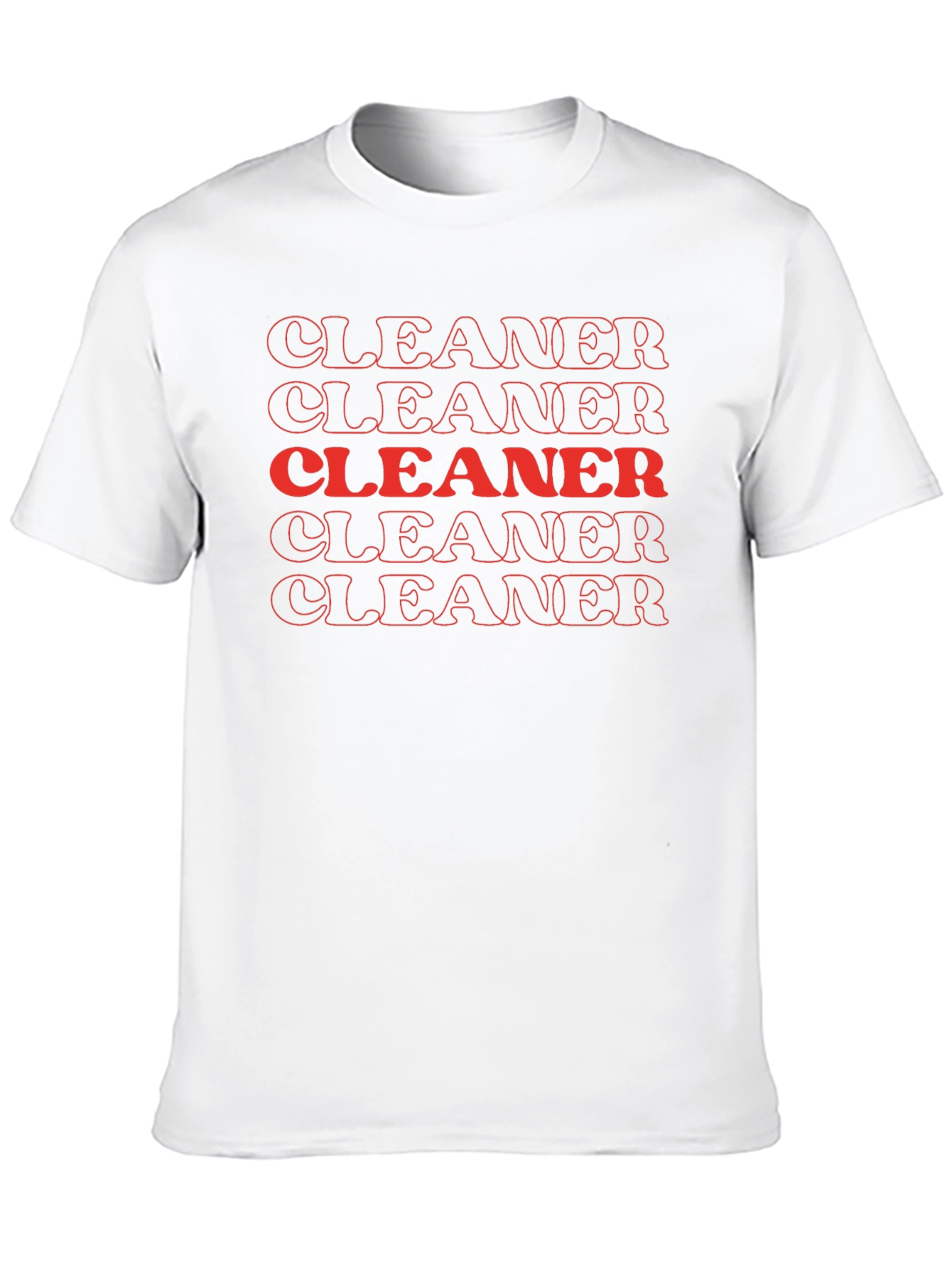 Cleaner Retro Graphic T-Shirt