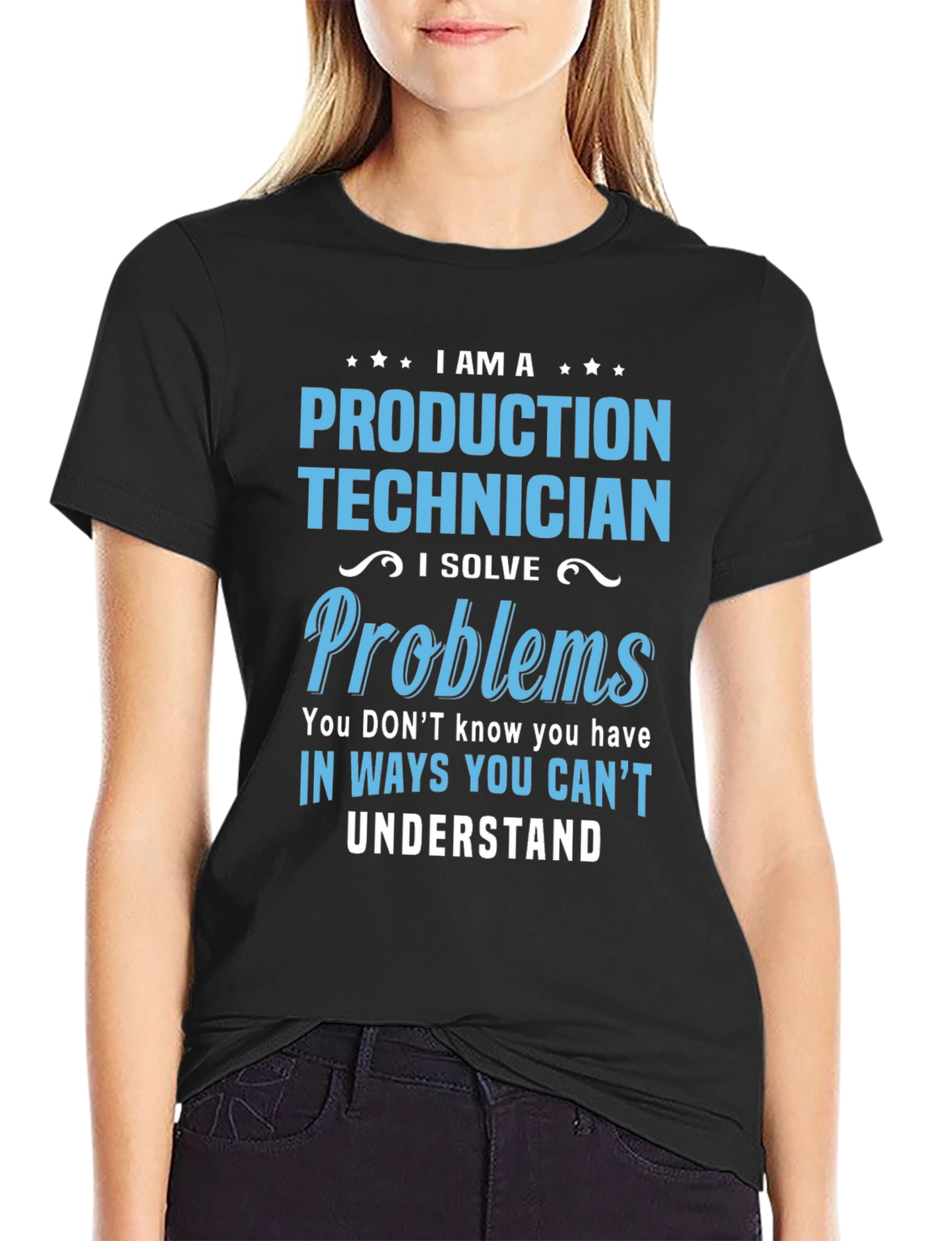 Production Technician Funny T-Shirt
