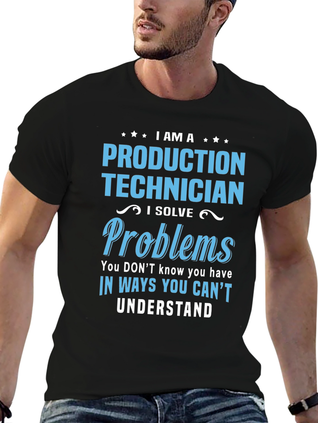 Production Technician Funny T-Shirt