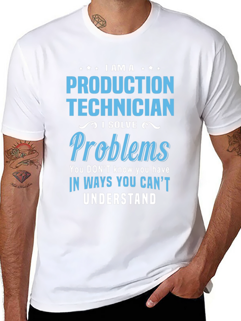 Production Technician Funny T-Shirt