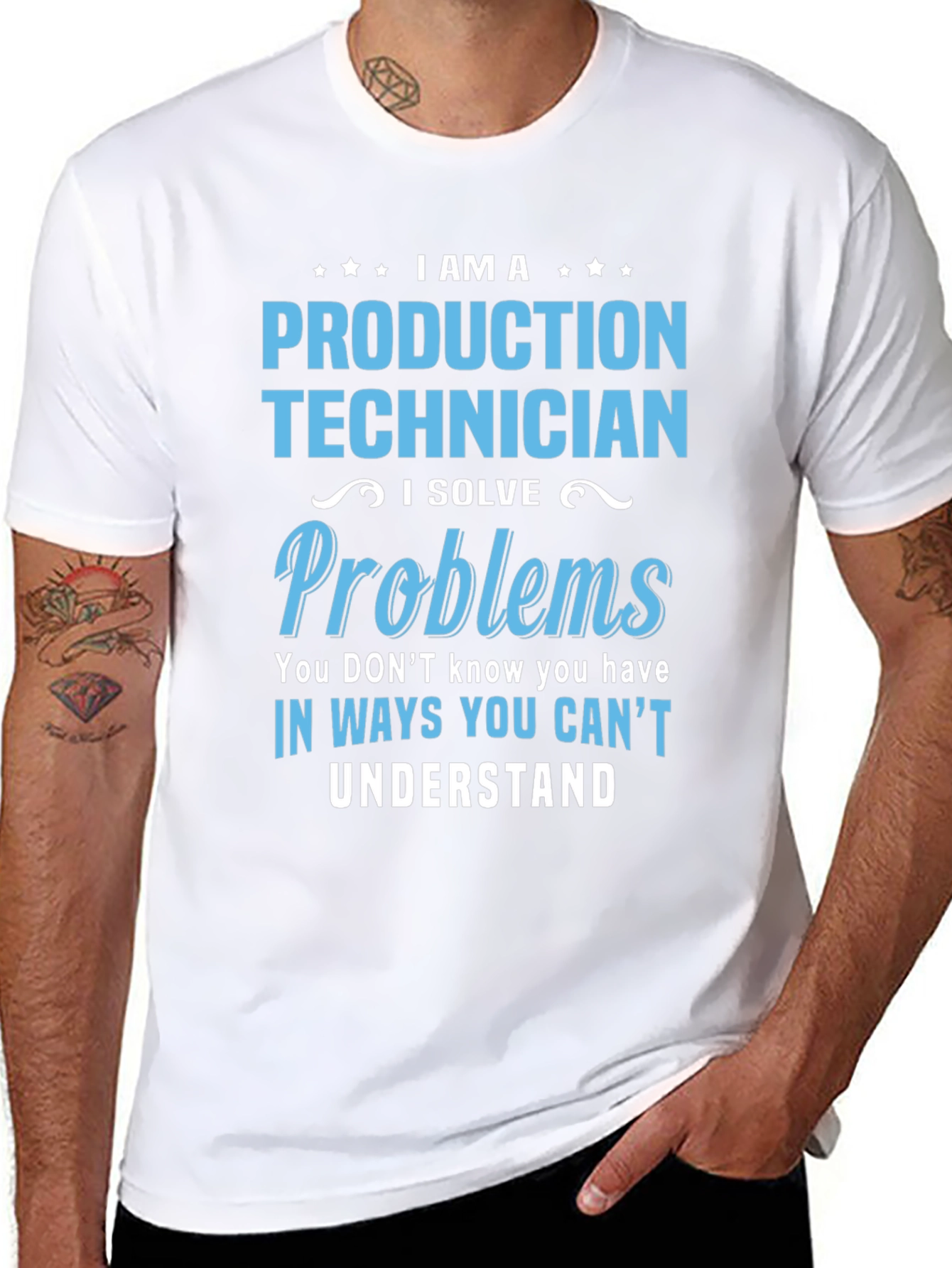 Production Technician Funny T-Shirt