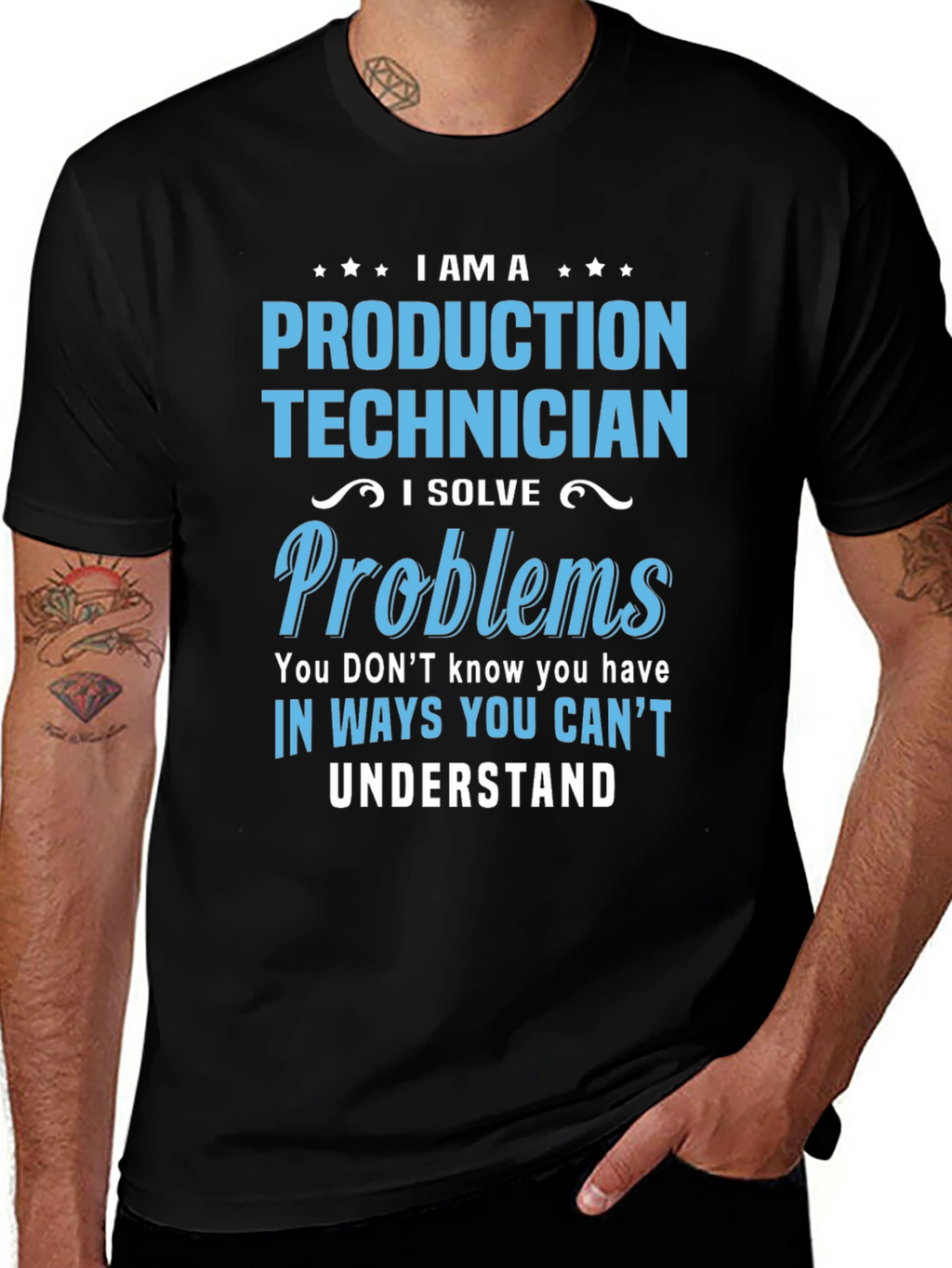 Production Technician Funny T-Shirt