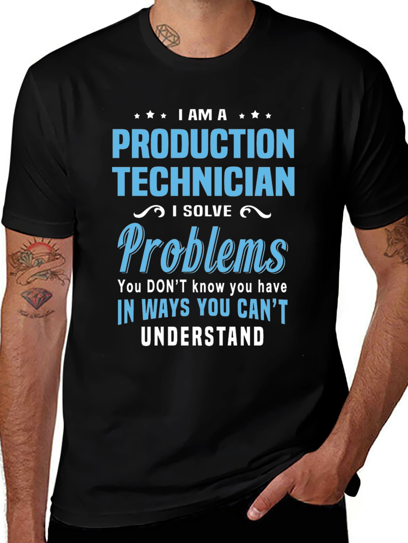Production Technician Funny T-Shirt