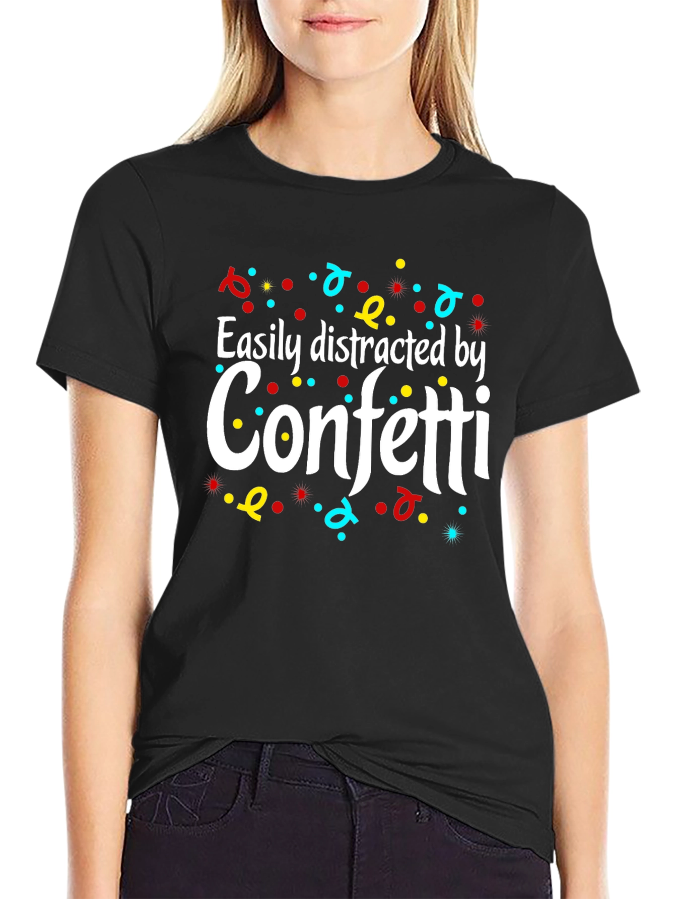 Confetti Distraction Tee