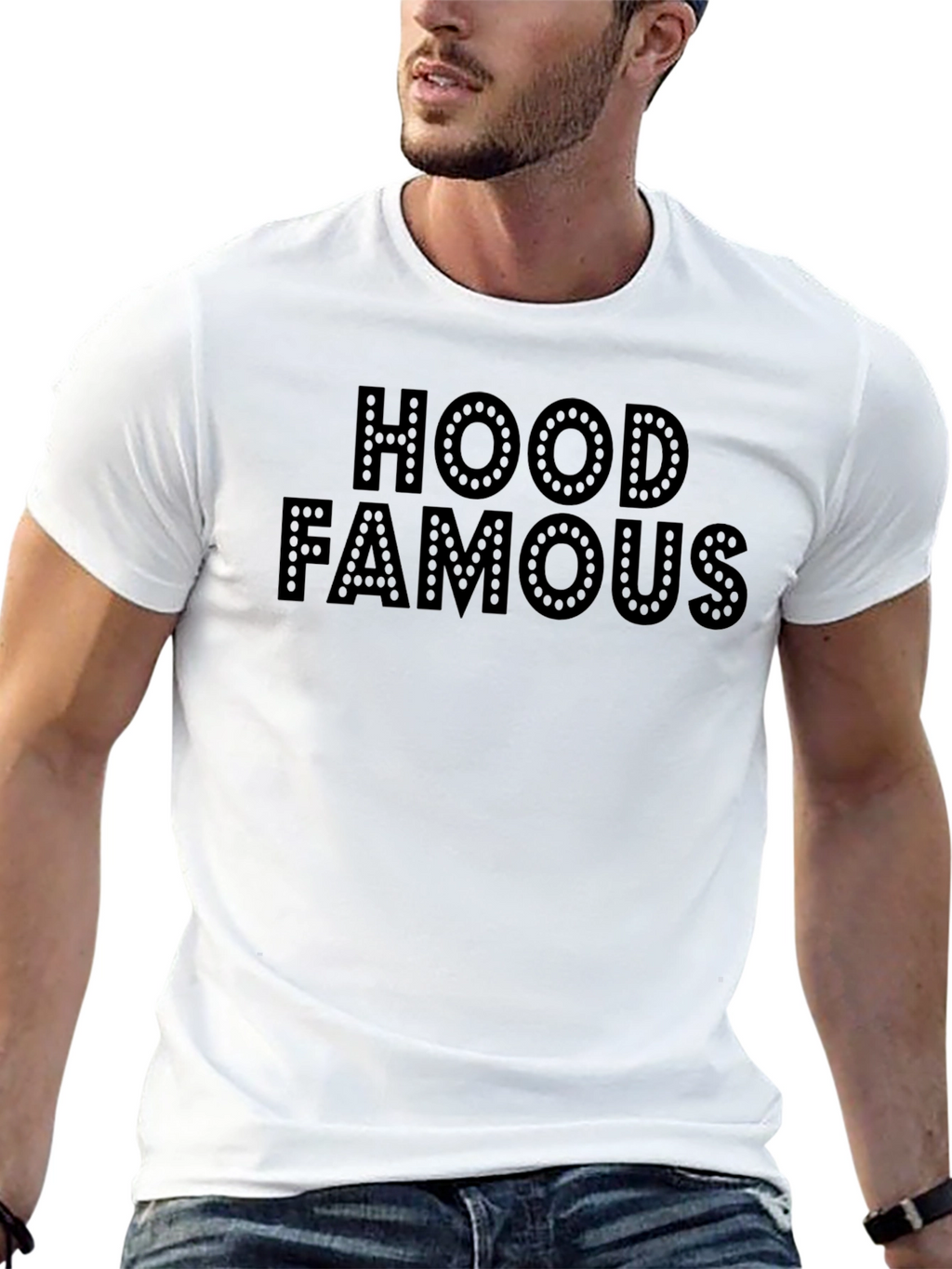 Hood Famous Black T-Shirt
