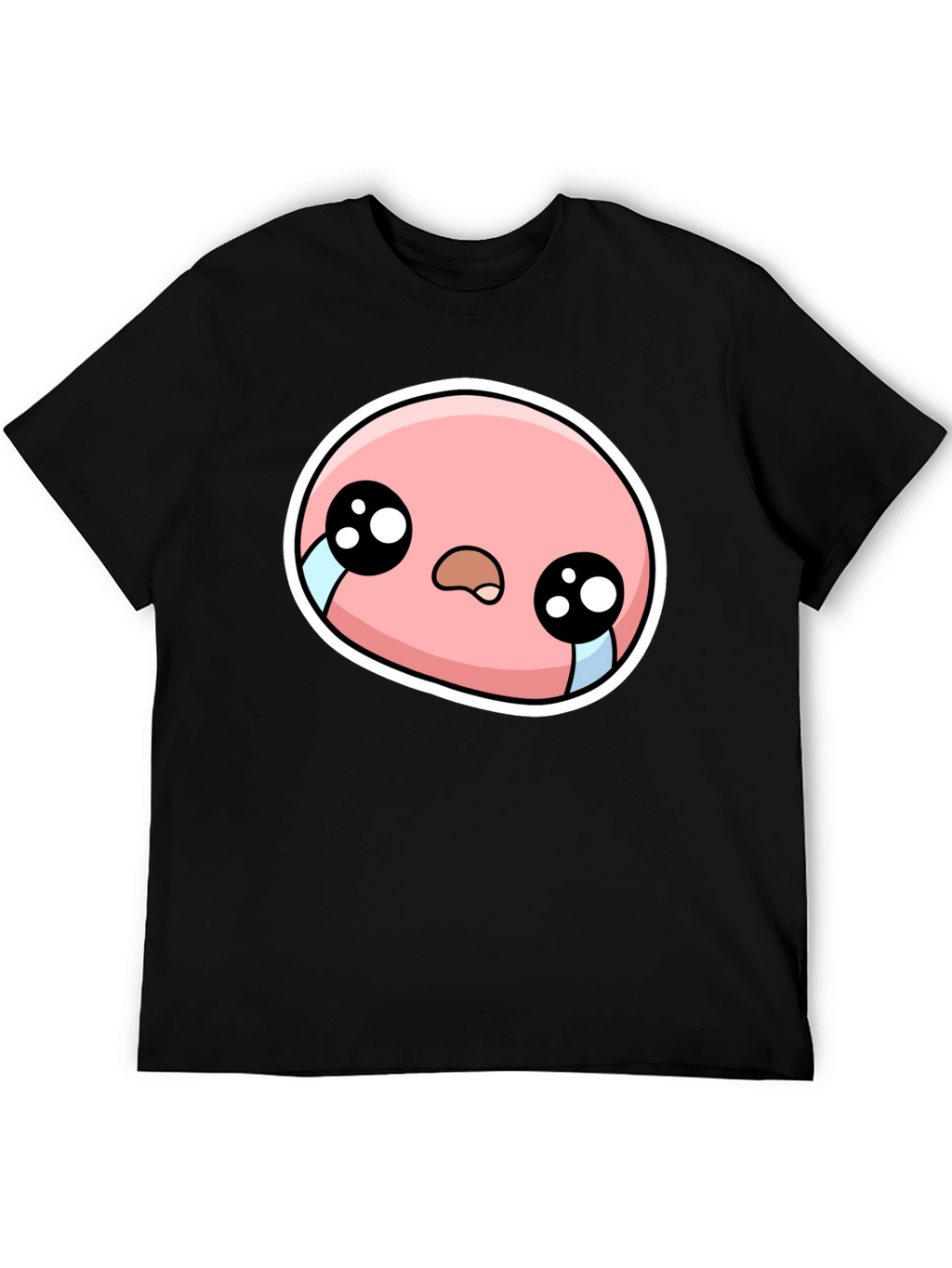Sad Cartoon Character Graphic Tee